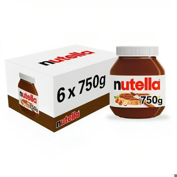 Ferrero Nutella Chocolate For Export 1KG, 3KG, 5KG, 7KG/Nutella 750g for sale fresh stock. - Image 2