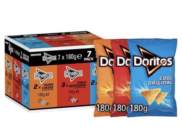 Doritos-Nacho-Cheese-Tortilla-Chips-Snacks all flavours - Image 3